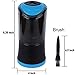 Electric Pencil Sharpener Heavy Duty Helical Blade, Auto-Stop Feature, 3 Size Holes, Fast Quiet USB Automatic Colored Pencil Sharpener with Pencil Sharpener Cleaning Brush (BLACK1)