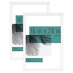 MCS Studio Gallery Frame, White Woodgrain, 16 x 24