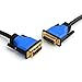 BlueRigger DVI to DVI Monitor Cable (3FT, 24+1 Dual Link, Digital Video Cable, Male to Male) - for Gaming, DVD, Laptops, HDTV and Projector