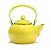 Calypso Basics by Reston Lloyd 2-Quart Enamel-on-Steel Tea Kettle, Lemon Yellow