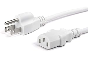 GJS Gourmet Power Cord Replacement Compatible with All Soy Milk Makers (White)