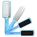 Foot Scrubber Foot File Callus Remover, ESARORA 4 Pack Pedicure Tools Foot Care Pedicure to Remove Hard Skin - 2 X Stainless Steel, 2 X Plastic