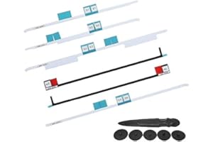 SHUN CHEN TECH Very High Bond(VHB) Display Tape Adhesive Kit(6 Adhesive Strips) Plus Opening Cutting Kit (5 Wheels+1 Handle) Compatible with 21.5" iMac A1418 Year 2012 2013 2014 2015