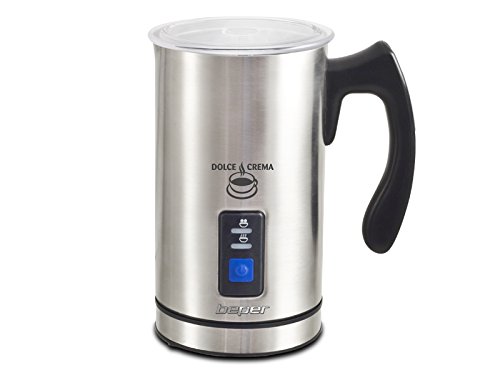 Beper  Espumador de leche automático color negro