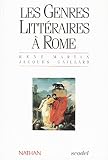 Image de Les genres littéraires à Rome (French Edition)