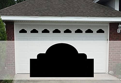 Ruston Garage Window Sanfurney 2 Car Magnetic Garage Door Windows Panes Cathedral Style Pre ...