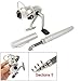 SODIAL(R) Pocket Pen Fishing Rod + 4.3:1 Spinning Reel Tackle Set
