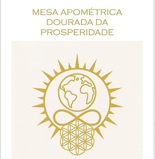 Livro Mesa Apométrica Dourada da Prosperidade