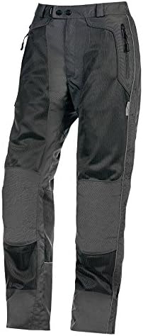 Olympia Moto Sports MP412 Men's Airglide 4 Mesh Tech Pants (Pewter, Size 34)