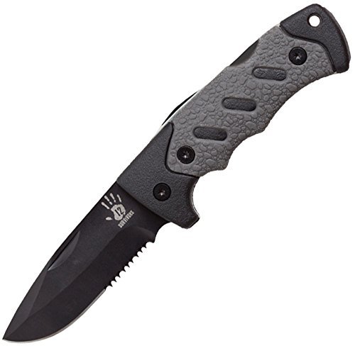 12 Survivors Folding Knife Kit, Black (Certified Refurbished)