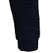 Jinshida Men's Square Pattern Quilted Hoodie Sweatshirt Navy L