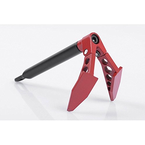 RC Car Foldable Winch Anchor, Black and Red