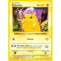 Amazon.com: Pokemon - Pikachu (58/102) - Base Set : Toys & Games