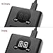OAproda 2 Pack NP-BX1 Battery and LCD Dual USB Charger for Sony NP-BX1/M8, Cyber-Shot DSC-RX100, HX80, RX100 III, HX350, RX100 RII, RX100 IV, RX100 VII, HX50V, HX90V, HX95, HX99, HX300, RX1