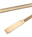 Herebuy - Fashion Belts for Women Gold Skinny Waist Belt for Dress