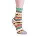 YOMORES Women Socks 5 Pack Vintage Style Cotton Knitting Wool Warm Winter Fall Crew Socks (C1) Stripe Multi One Size