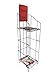 FixtureDisplays® Wire Newspaper Rack Magazine Stand Magazine Rack 1112-912