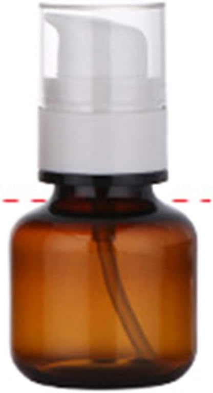 FafSgwq 30/50/80/120/160ml Mini Lotion Shampoo Makeups Refillable Empty Travel Bottle Cosmetics Bottles and Lotions Brown 50ml