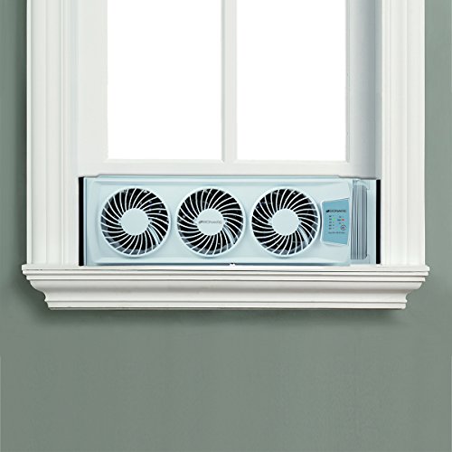 Holmes Group Bionaire Thin Window Fan with Manual Controls(BWF0502M-WM)