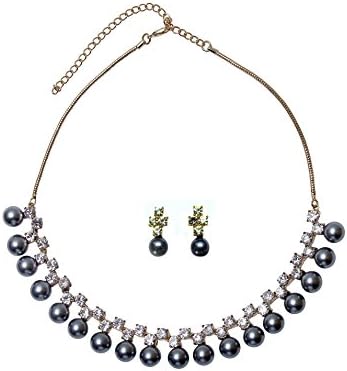 Sempre London "The Royal Designer Piece" AAA Austrian Zircon 18k Gold Plated Designer Wedding Necklace with Designer Earrings for Women & Girls... For those Royal Looks....
