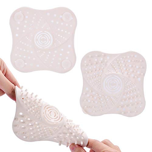 image for Rosoz Hair Drain Catcher Shower Drain Hair Trap Hair Catcher Shower Dr