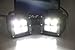 iJDMTOY LED Pod Light Fog Lamp Kit Compatible With 2008-10 Ford F250 F350 F450, Includes (2) 20W High Power LED Cubes, Foglight Location Mounting Brackets & On/Off Switch Wiring Kit