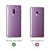 VEGO Galaxy S9 Plus (Not S9) Case Glitter Bling Diamond Case with Kickstand Rhinestone Bumper Sparkly Luxury Slim Soft Protective Case with Ring Stand for Samsung Galaxy S9 Plus (Purple)