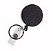 Heavy Duty All Metal Casing Retractable Badge & Key Reel with Thick Nylon Cord, Belt Clip, Reinforced ID Strap and Keychain by Specialist ID (Sold Individually)