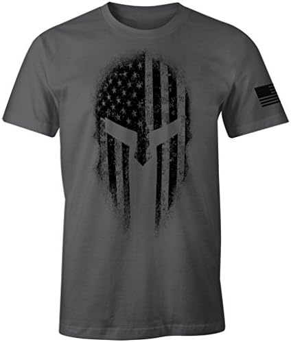 USA American Spartan Molon Labe Patriotic Men's T Shirt
