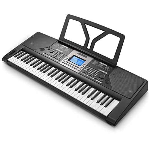 Donner Keyboard Piano, 61 Key Piano Keyboard, Force