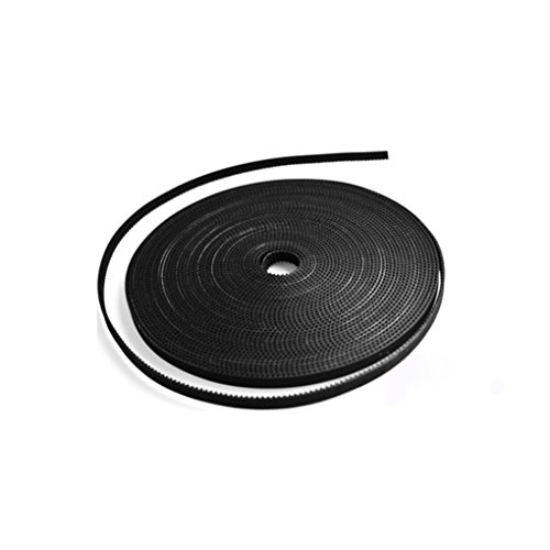 Xuanhemen PU Steel Open Timing Strap for 2GT-6MM 3D Printer Drive Transimission Working Conveyor Band Belt 1.7M