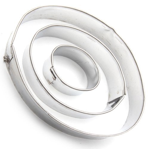 Oval Fondant/Cookie Cutter Set by Loypack