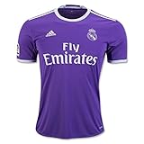 adidas Men's Real Madrid 16/17 Away Ray Purple/Crystal White Jersey