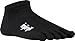 Injinji 2.0 Men's Sport Micro Toesocks, Black, Medium