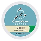 Caribou Coffee, Caribou Blend Decaf, K-Cup Portion Pack for Keurig K-Cup Brewers, 24-Count