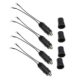 Dovewill 4x Outdoor Antenna Matching Transformers UHF/VHF/FM 300-75Ohm Cable Adapter