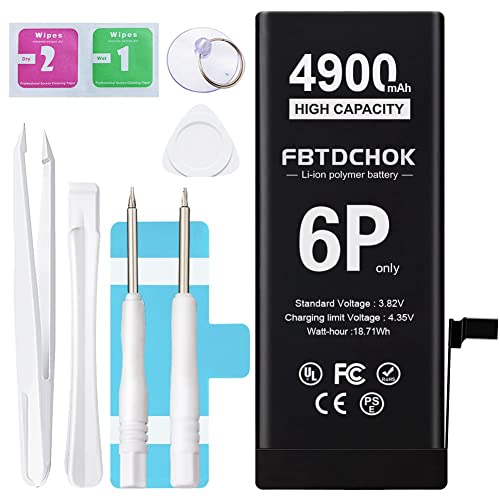 FBTDCHOK 8500mAh Upgraded Battery for iPhone Plus, High Capacity