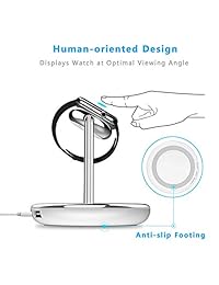 [MFI] Apple Watch soporte de carga & 1 m cable de carga magnético, CHOETECH iWatch Cargador Dock con tecnología de carga de Apple