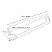 GeLive Under Cabinet Wine Glass Rack Hanger Stemware Holder Kitchen Bar Organizer