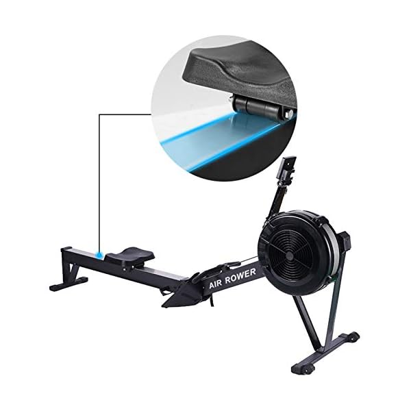 Home-Rowing-MachineRowing-Machine-Foldable-Air-Rowing-Machine-10-Adjustable-Resistance-with-A-Display-Suitable-for-Aerobic-Exercise-Fitness-Weight-Loss244-61-85CM Home Rowing Machine,Rowing Machine Foldable, Air Rowing Machine 10 Adjustable Resistance with A Display Suitable for…