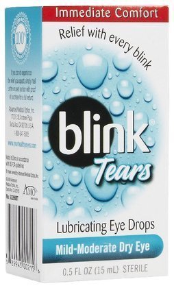 Blink Tears Eye Drops, Lubricating, .5 oz. (Pack of 3) Blink Tears Eye Drops, Lubricating, .5 oz. (Pack of 3)