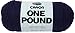 Caron One Pound Solids Yarn, 16oz, Gauge 4 Medium, 100% Acrylic - Midnight Blue- For Crochet, Knitting & Crafting ( 1 Piece )