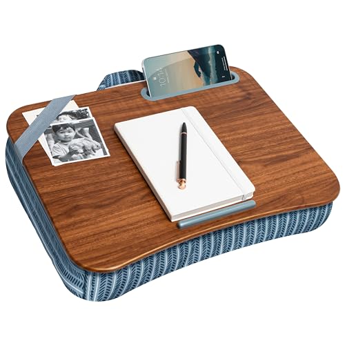 LAPGEAR Designer Lap Desk – Arrow Stripes, Fits 15.6” Laptops