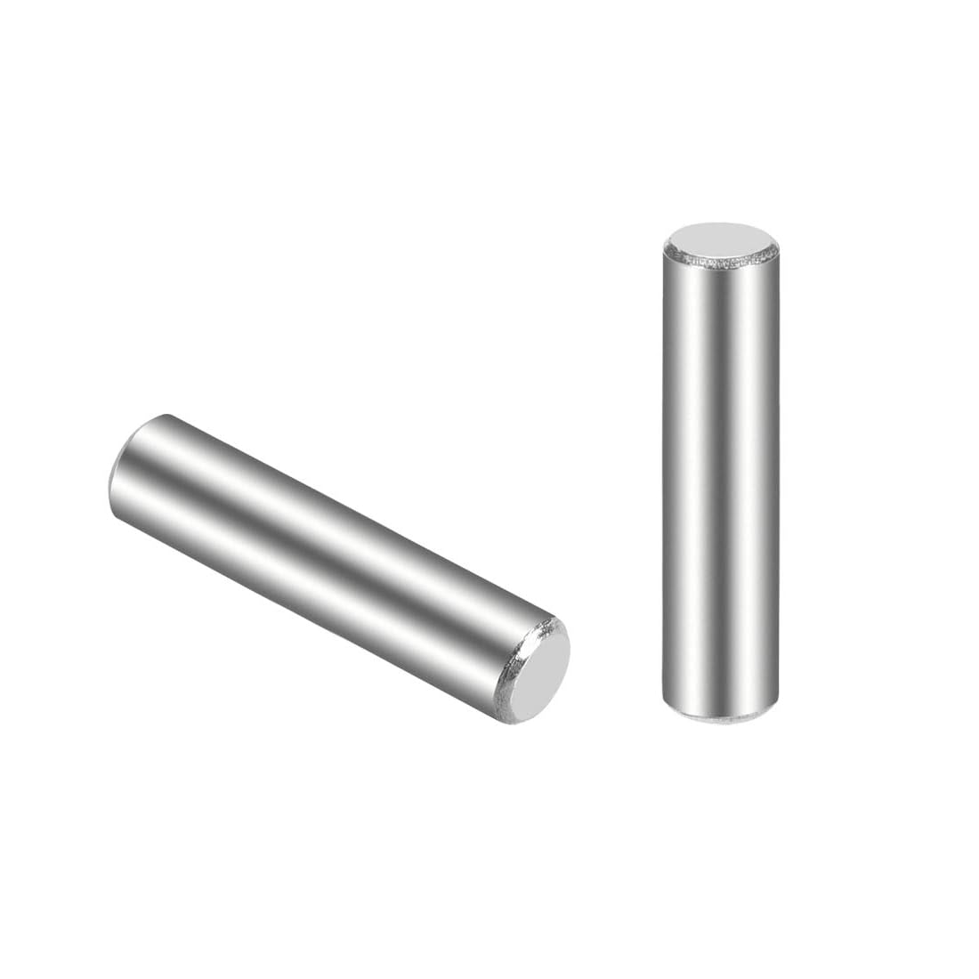 Unifizz 30Pcs 4 x 18mm Dowel Pin 304 Stainless Steel Shelf Pegs Support Shelves Silver Tone