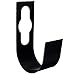 LENPOW Best Sturdy Garden Spigot Hook Hose Holder, Durable Metal Wall Mount Expandable Watering Hose Hanger Hook, Pipe Holder Tidy Hook Reel Tap for 100ft Heavy Garden Irrigation Hose - Black