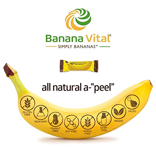Banana Vital Simply Bananas Bar Allnatural Energy Bar Healthy Snack