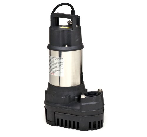 Atlantic Water Gardens Pond & Waterfall Pump, Solids Handling Capable, 4950GPH