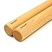 Bamber Rolling Pin Wood Rolling Pin for Baking Wooden Pastry Pizza Dough Roller, 13.4-Inch Smooth Construction & Easy to Roll - Essential Kitchen Utensil