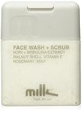 Milk & Co. Men's Natural Face Wash and Scrub, 5 Fluid Ounce