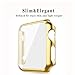 Watch Series 2 Case 42mm, 2win2buy Full Cover for Apple Watch Series 2/Nike Case Slim Hard PC Plated Protective Bumper Cover with 0.2mm Shockproof Sheld Guard Screen Protector for iWatch 2016, Gold